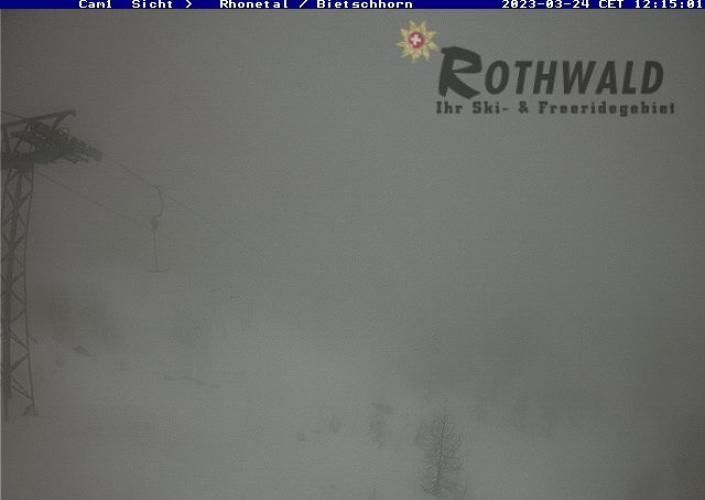 Traffic Cam Ried-Brig: Rothwald Bergstation