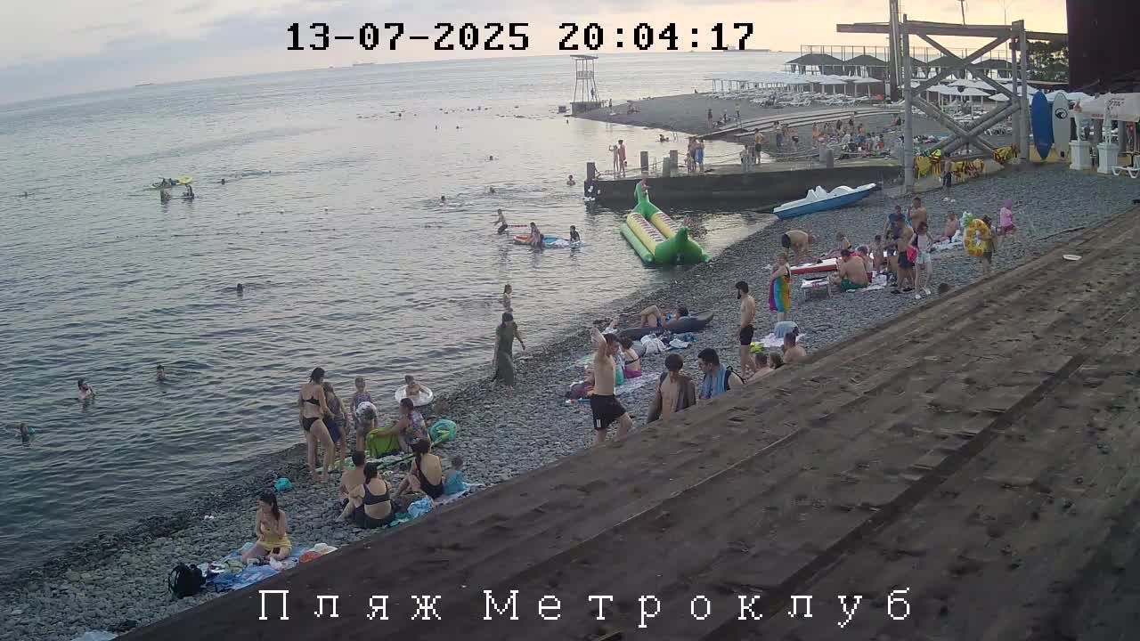 Traffic Cam Shirokaya Balka: Метроклуб, гостиница - Sudzhukskaya Kosa