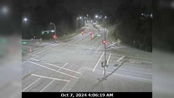 Traffic Cam Anniedale › North: Golden Ears Way at 96 Avenue Connector, looking south