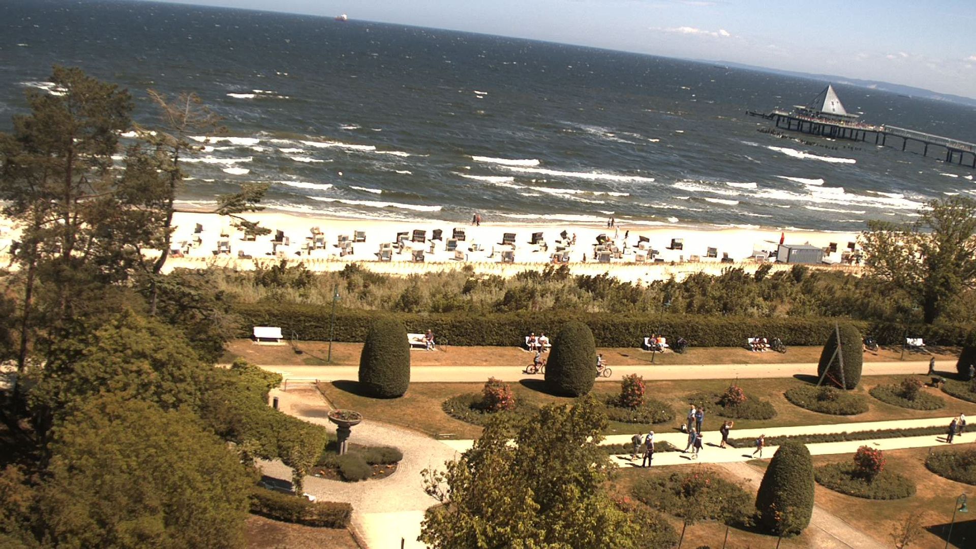 Traffic Cam Rankwitz: Strandhotel Ostseeblick