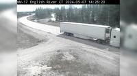 Unorganized Kenora District: Highway 17 near English River (Central Time) - Current