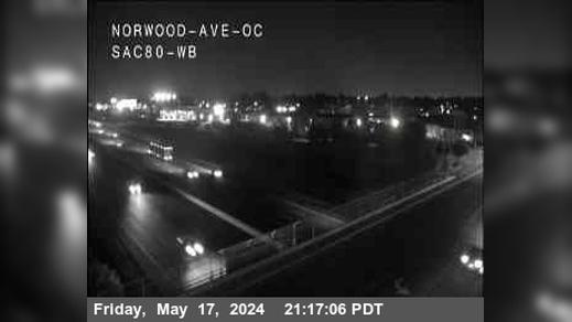 Traffic Cam Sacramento › West: Hwy 80 at Norwood