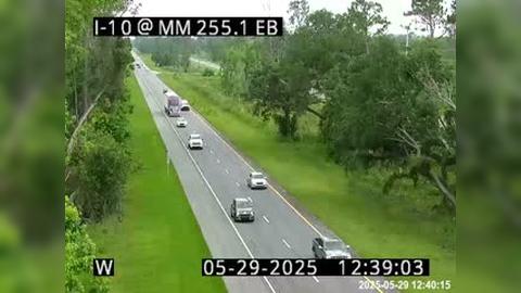 Traffic Cam Madison: I-10 @ MM 255.1 EB