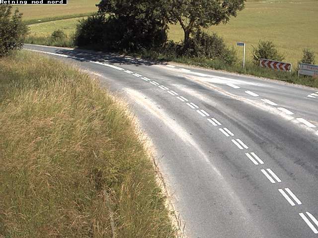 Traffic Cam Skaret › North: Slangerupvej Hillerød - N