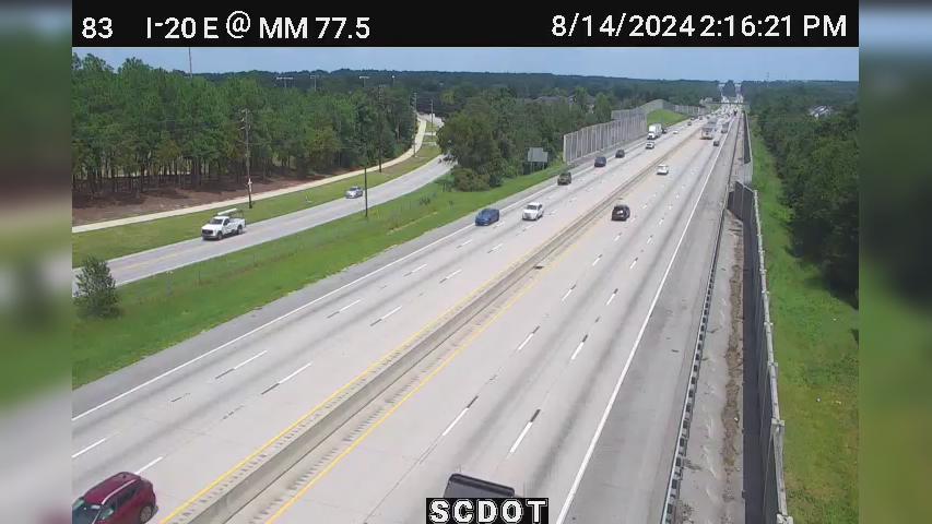 Traffic Cam Williamsburg East: I-20 E @ MM 77.5