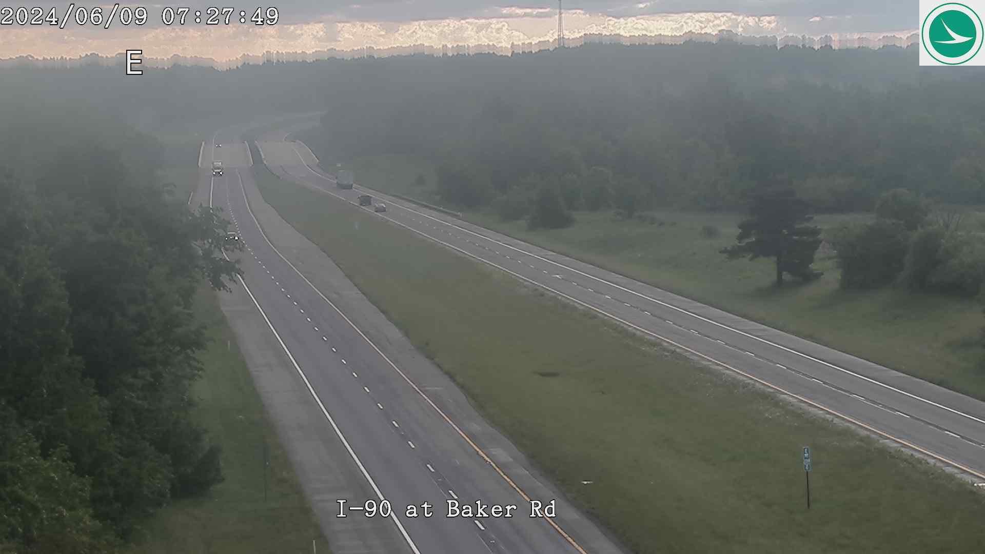 Traffic Cam Perry: I-90 at Baker Rd