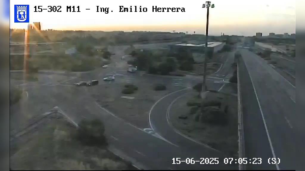Valdefuentes Traffic: M-11 & Conde Mayalde Webcam