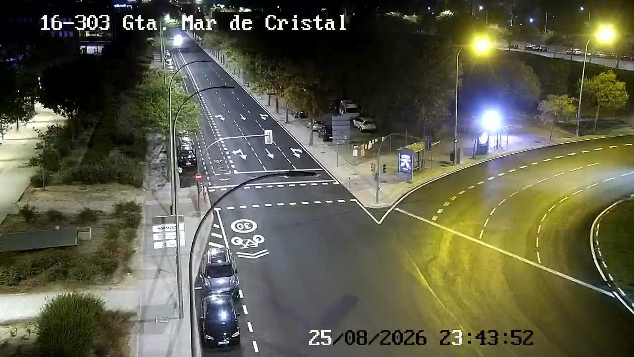 Traffic Cam U.V.A. Hortaleza: MAR DE CRISTAL