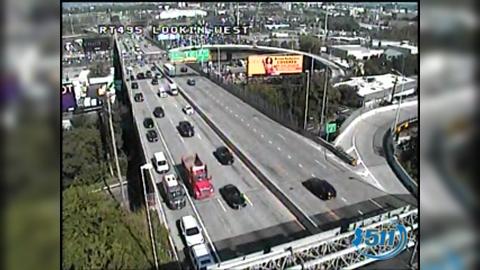 Traffic Cam Union City › East: NJ 495 Eastbound at Columbus Ave