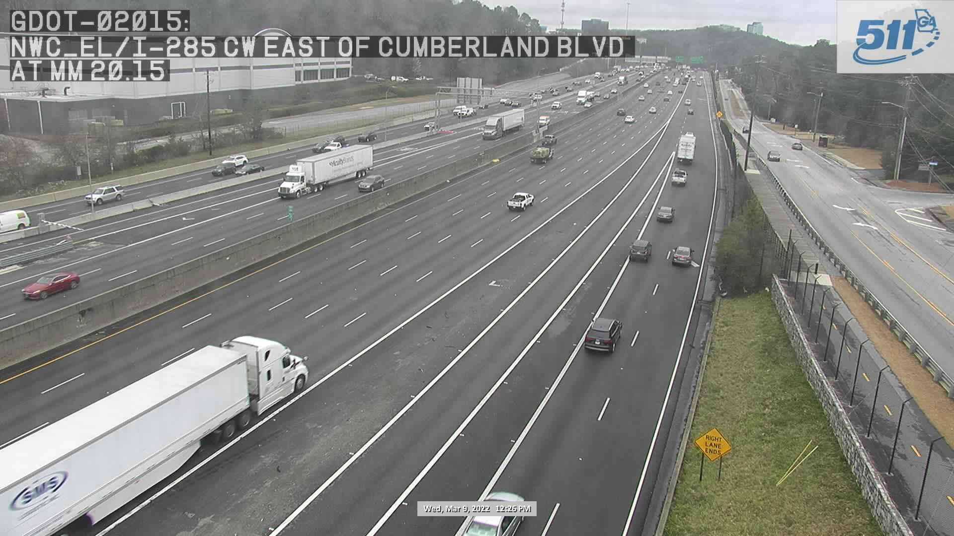 Traffic Cam Vinings: GDOT-CAM-