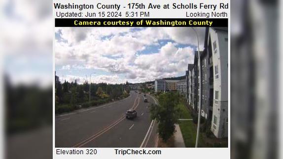 Traffic Cam Neighbors Southwest: Washington County - 175th Ave at Scholls Ferry Rd