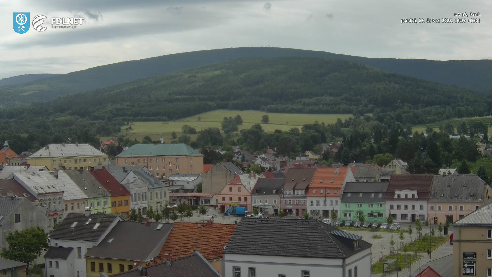 Nove Mesto pod Smrkem › East: Nové Město pod Smrkem - Jizera Mountains - Smrk