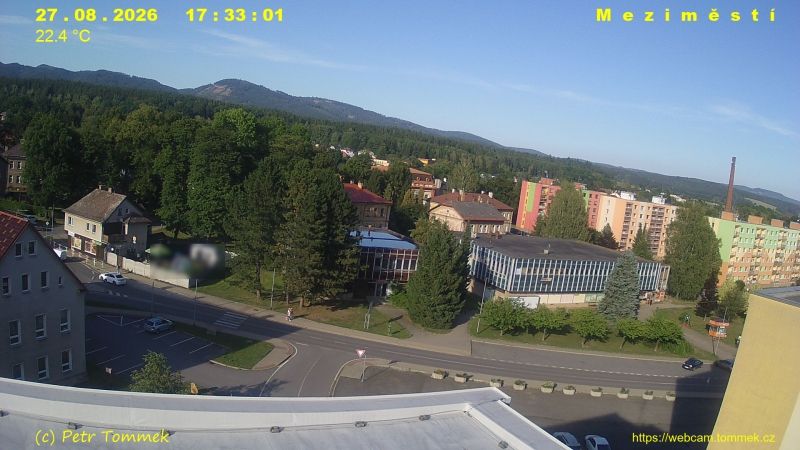 Traffic Cam Mezimesti › South-West: Meziměstí