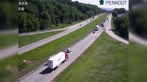 Traffic Cam Grantville: I-81 @ EXIT 80 (PA 743) - HERSHEY