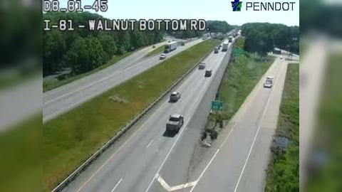 Traffic Cam Bonny Brook: I-81 @ EXIT 45 (COLLEGE ST)