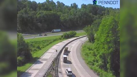 Traffic Cam West Conshohocken: I-76 @ EXIT 331A (I-476 SOUTH CHESTER)