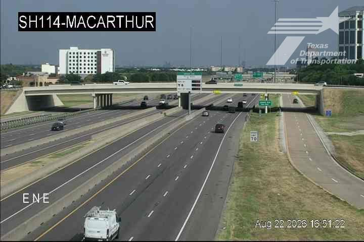 Traffic Cam Las Colinas › East: SH 114 @ MacArthur