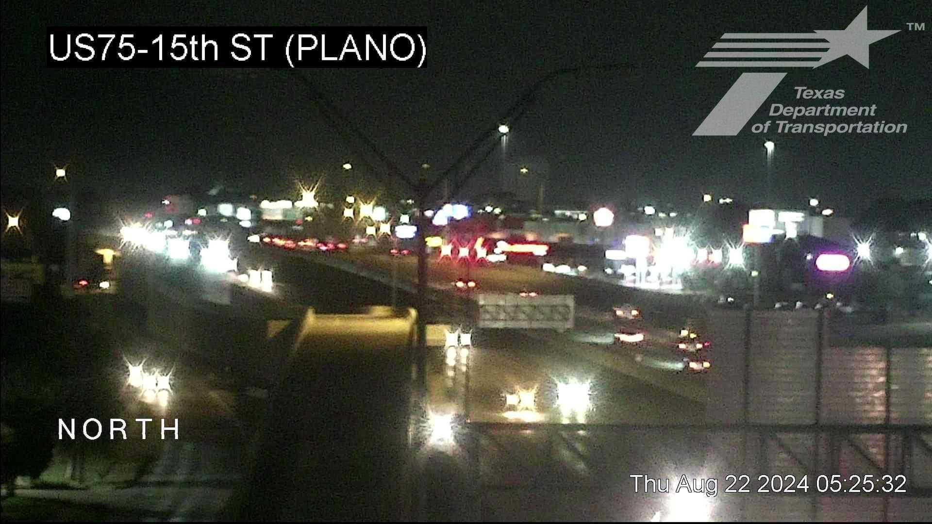 Traffic Cam Plano › North: US 75 @ 15th St