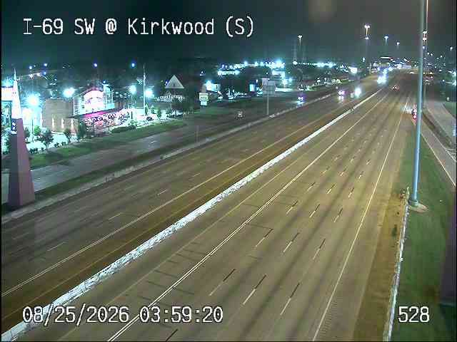 Traffic Cam Stafford › South: I-69 Southwest @ Kirkwood (S)