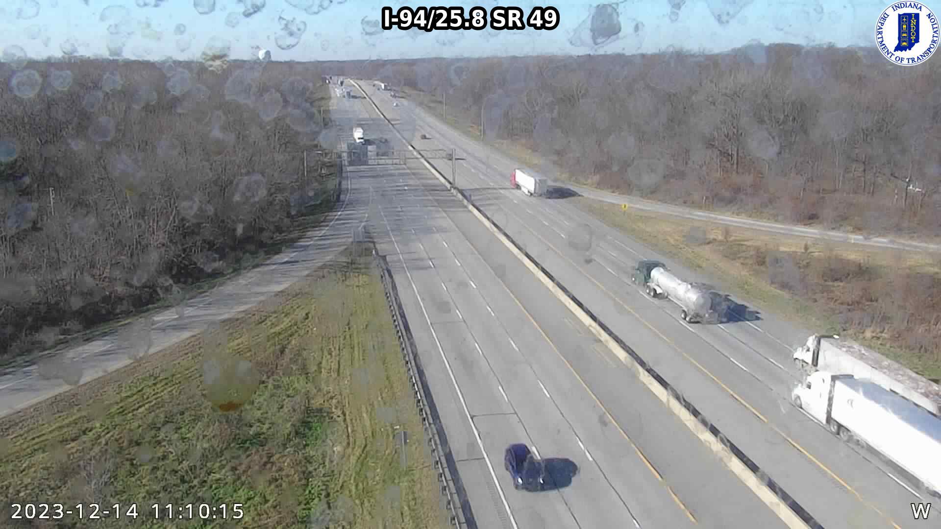 Traffic Cam Chesterton: I-94: I-94/25.8 SR 49 : I-94/25.8 SR 49