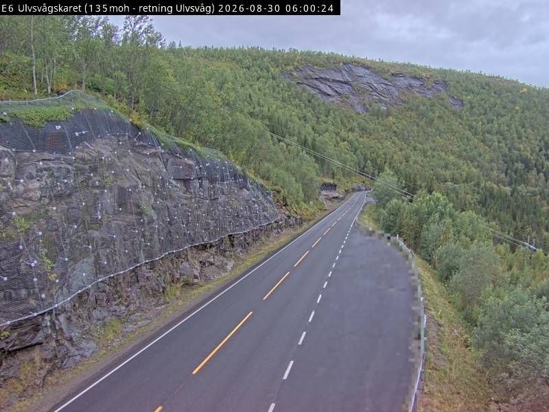 Traffic Cam Ulvsvag: E6 Ulvsvågskaret