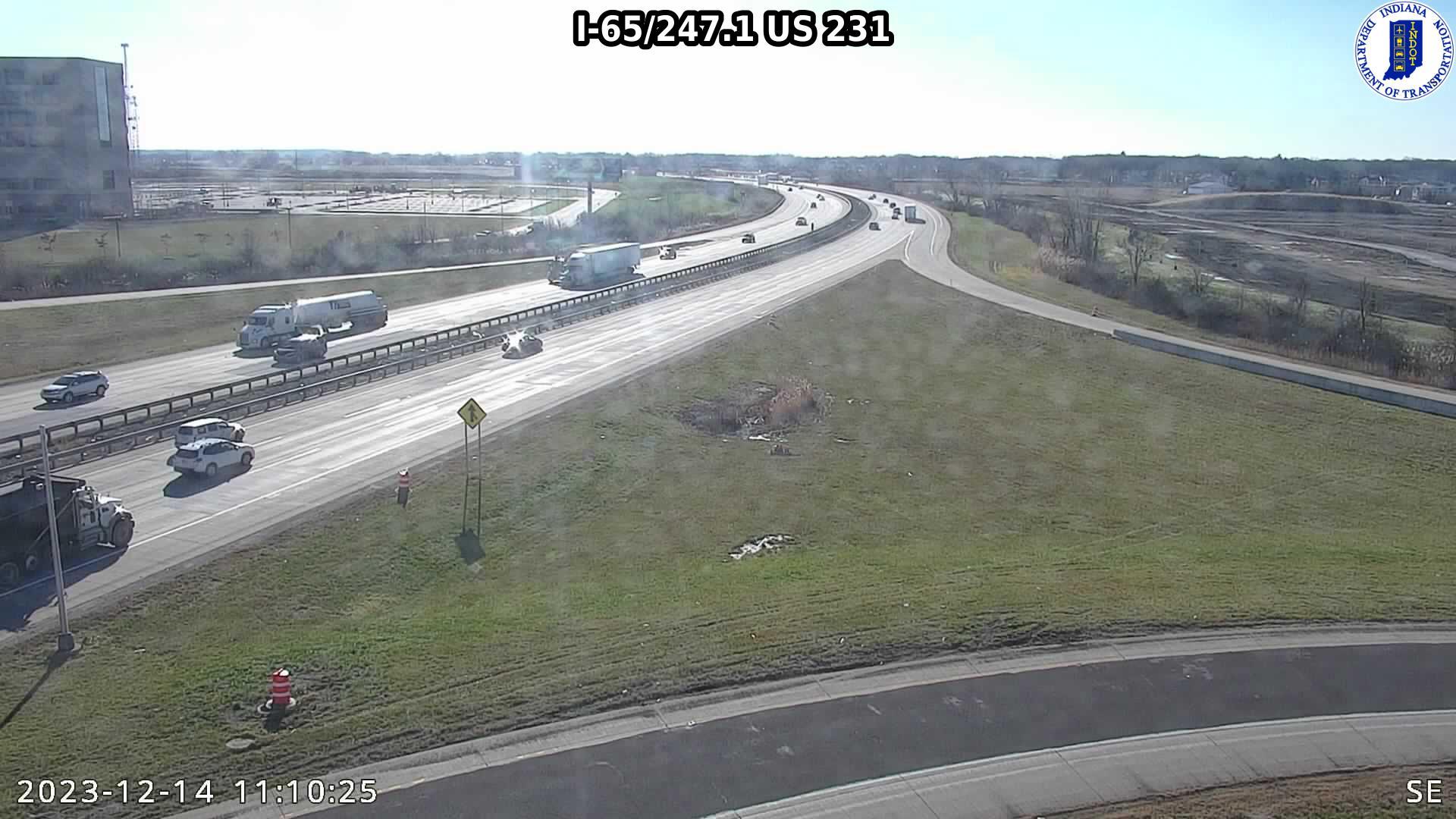 Traffic Cam Crown Point: I-65: I-65/247.1 US 231