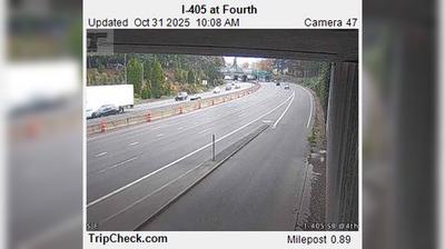 Portland Traffic: I-405 at Fourth