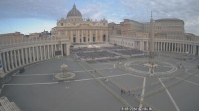 immagine della webcam nei dintorni di Acilia Nord: webcam Vaticano