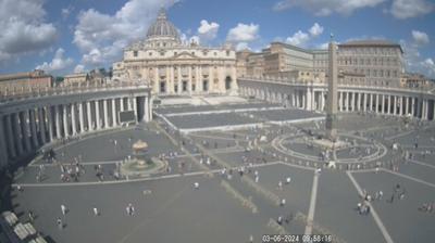 immagine della webcam nei dintorni di Roma Monte Verde: webcam Vaticano