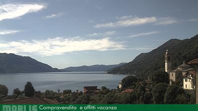 immagine della webcam nei dintorni di Curiglia con Monteviasco: webcam Cannero Riviera