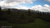 Dernière vue de jour à partir de Pec pod Sněžkou: Chalupa na Rozcestí (Krkonoše)