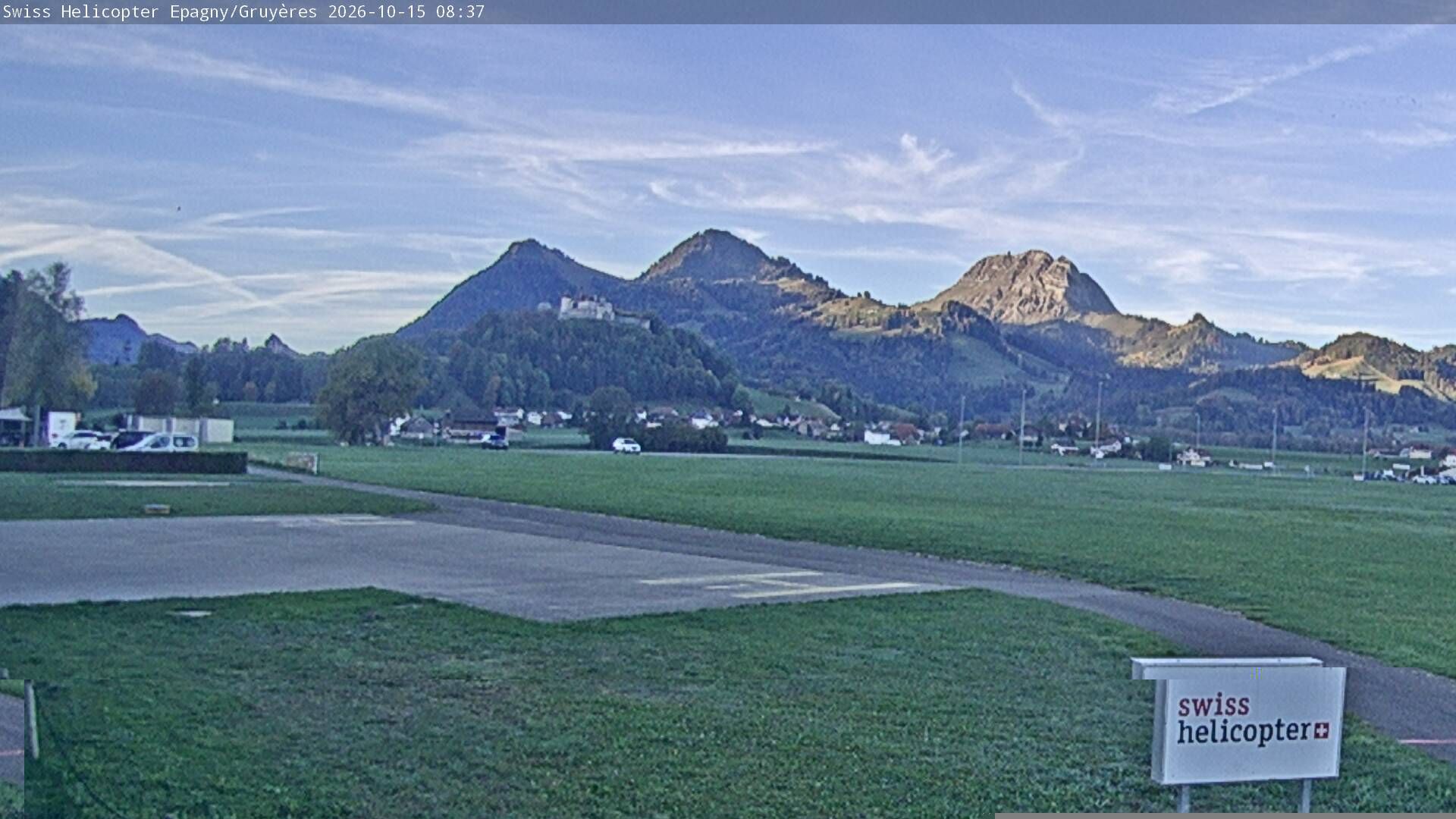 Epagny › Südwesten: Aérodrome Gruyères - Chapelle du château de Gruyères