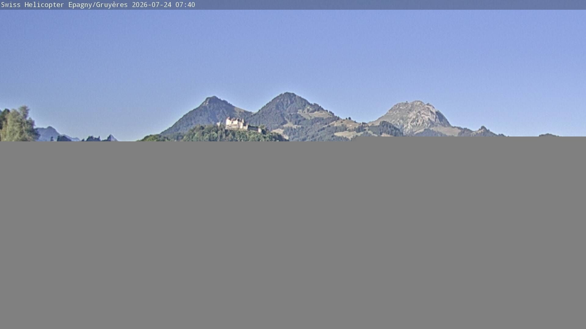 Epagny › Südwesten: Aérodrome Gruyères - Chapelle du château de Gruyères