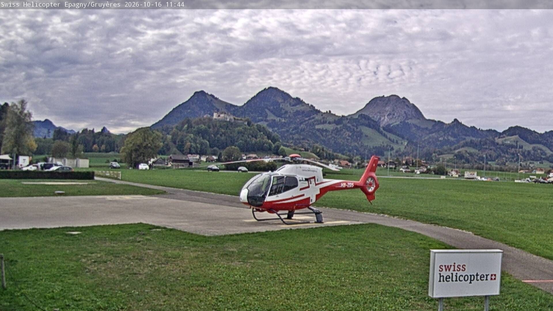 Epagny › Südwesten: Aérodrome Gruyères - Chapelle du château de Gruyères