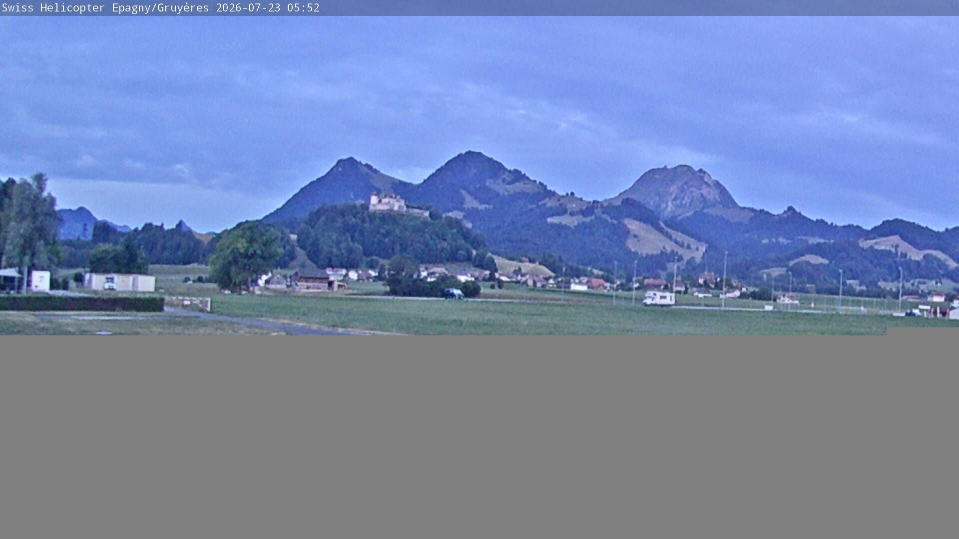 Epagny › Südwesten: Aérodrome Gruyères - Chapelle du château de Gruyères