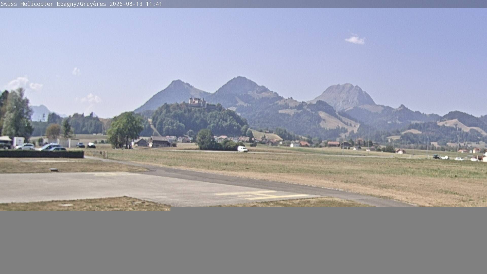 Epagny › Südwesten: Aérodrome Gruyères - Chapelle du château de Gruyères