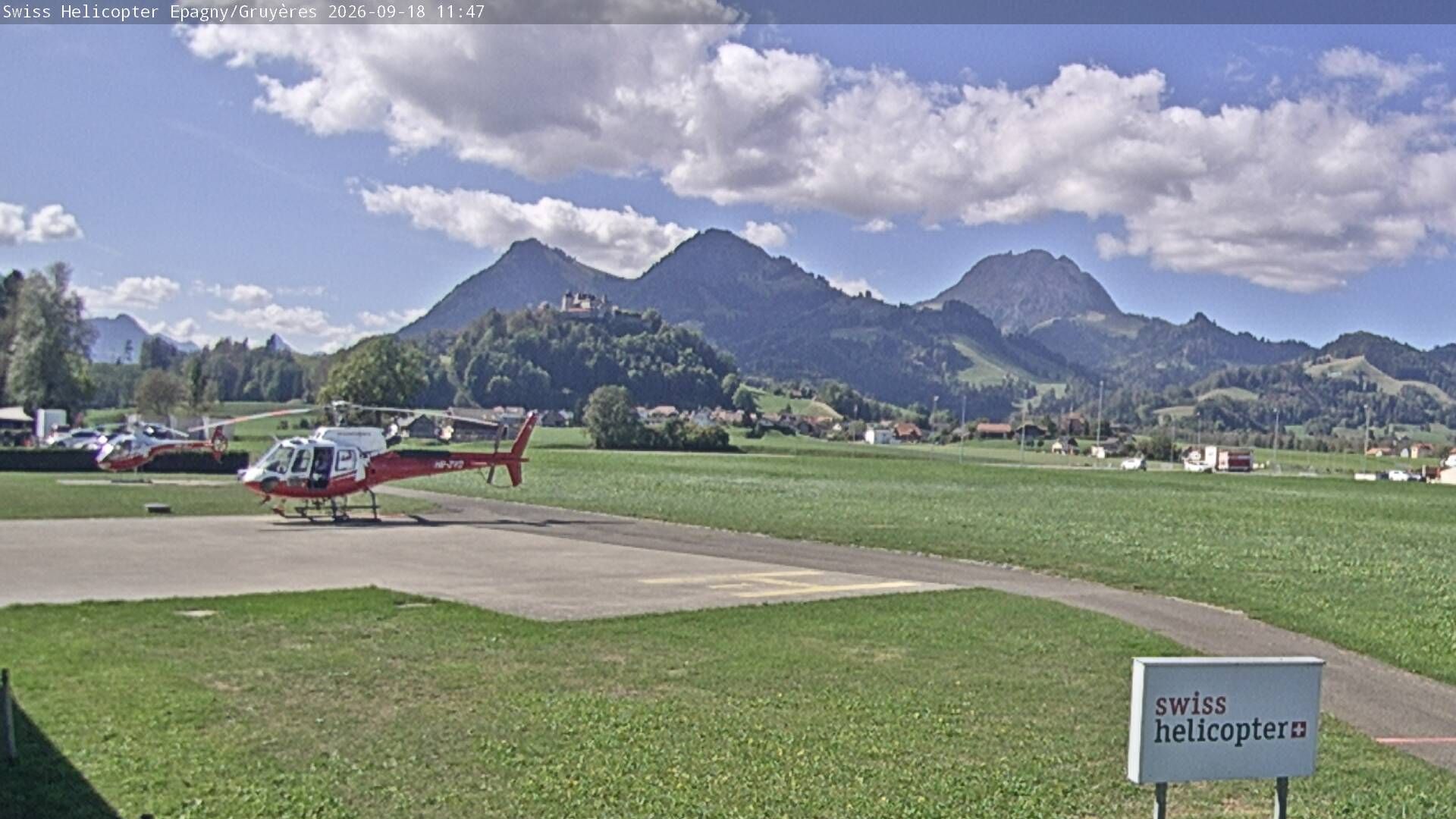 Epagny › Südwesten: Aérodrome Gruyères - Chapelle du château de Gruyères