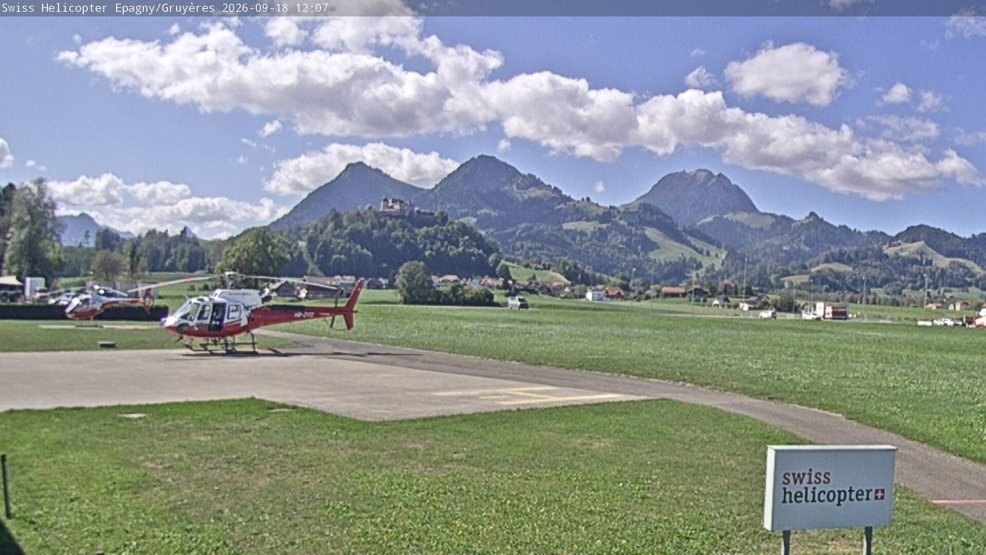 Epagny › Südwesten: Aérodrome Gruyères - Chapelle du château de Gruyères