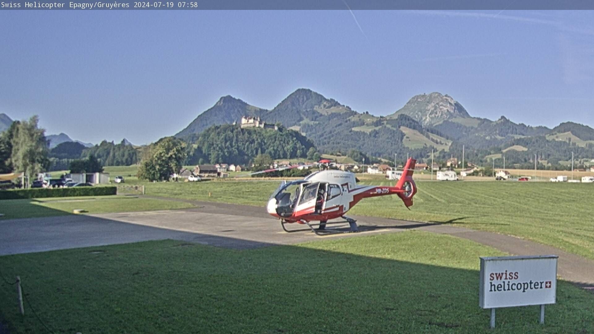 Epagny: Swisshelicopter - Gruyère