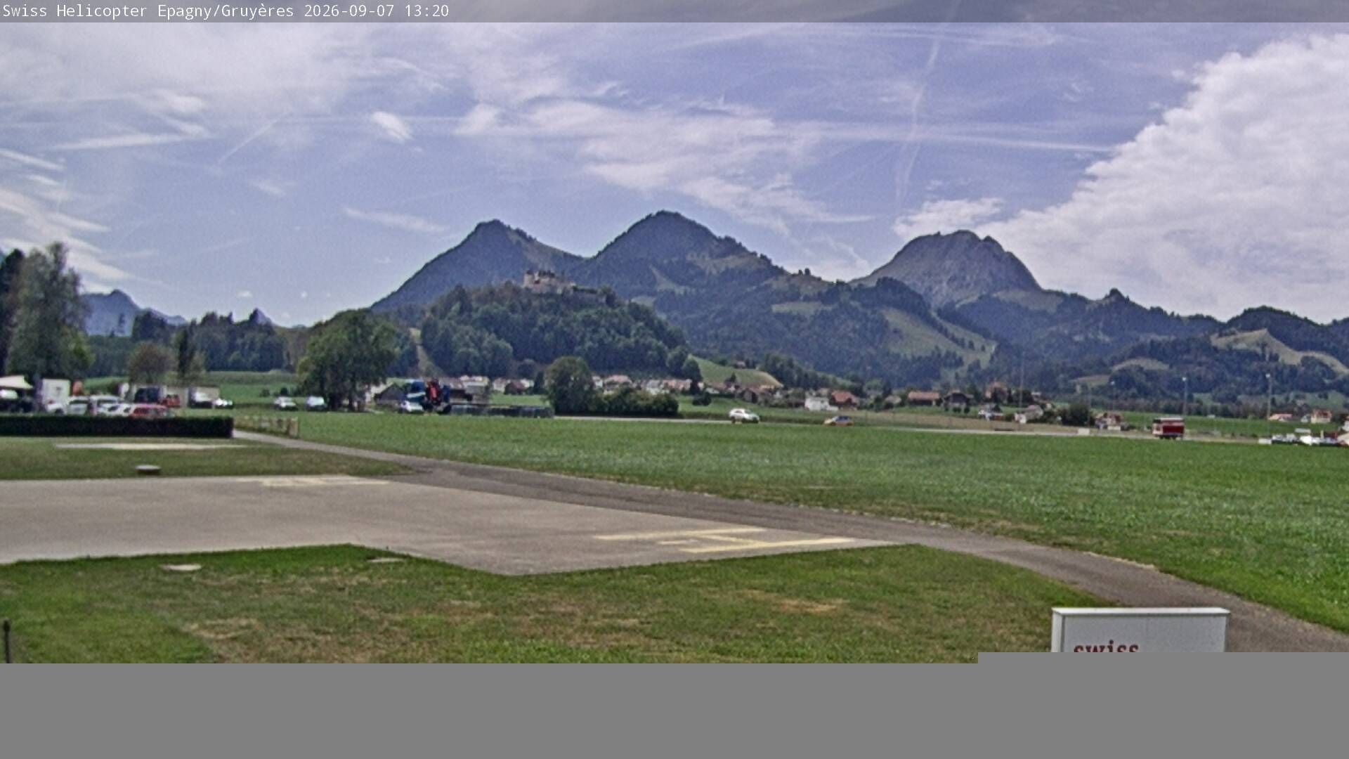 Epagny › Südwesten: Aérodrome Gruyères - Chapelle du château de Gruyères