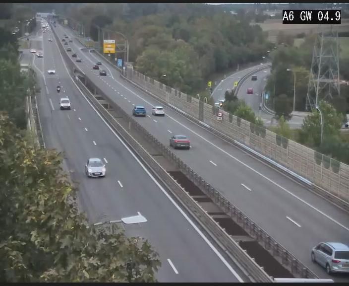 Traffic Cam Luxembourg: A6 Helfent