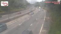 Newport: M4 westbound between junctions 27 and 28 (High Cross and Tredegar Park) - Jour