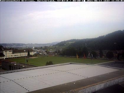 Willisau › Norden: Sicht vom Dach der Kantonsschule
