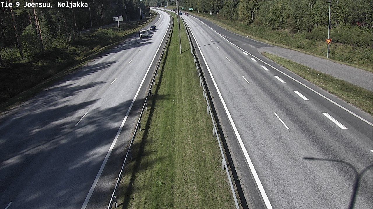 Traffic Cam Joensuu: Tie - Noljakka - Kuopioon