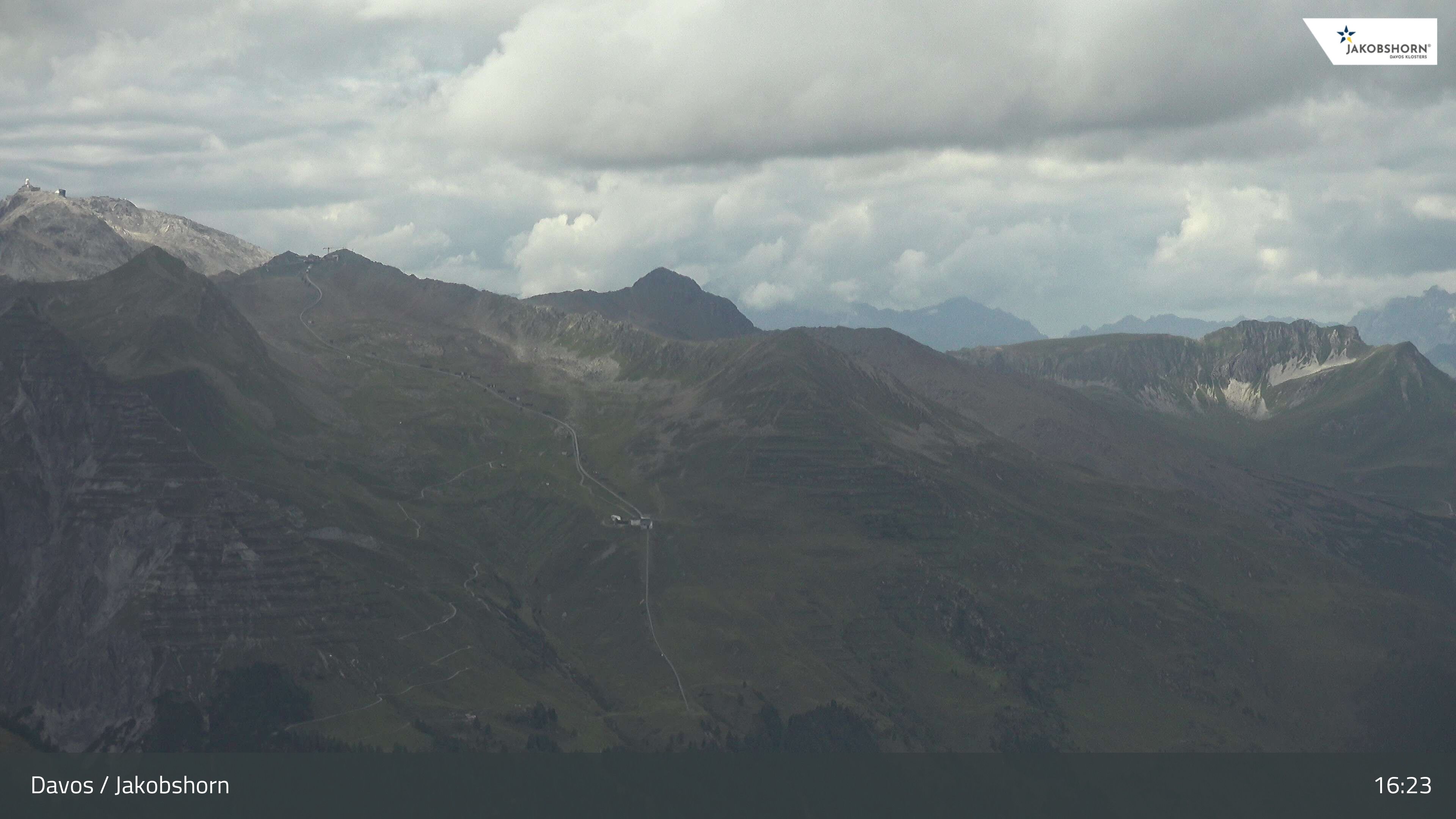 Davos: Platz - Jakobshorn, Blick Gipfel und