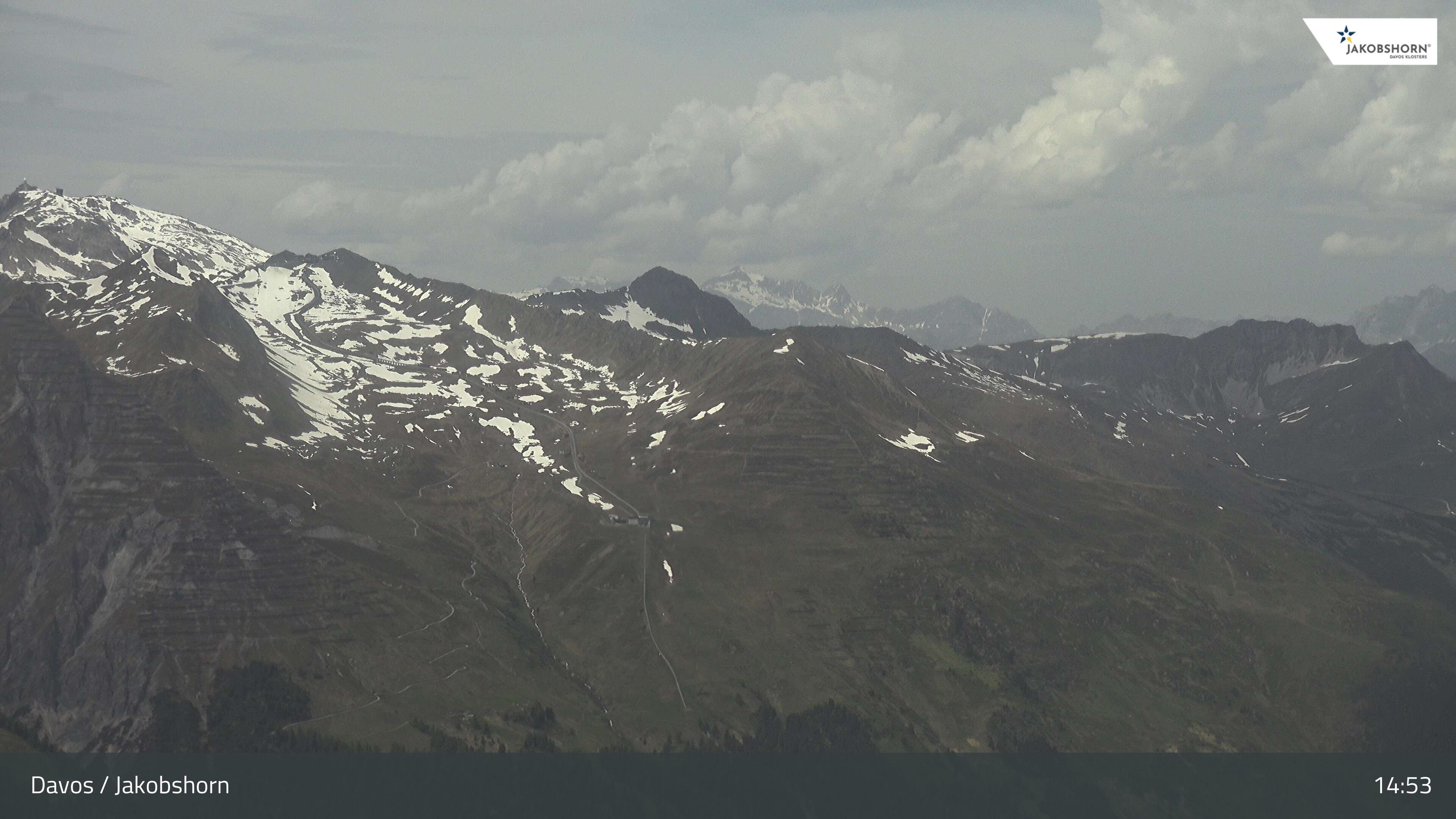 Davos: Platz - Jakobshorn, Blick Gipfel und
