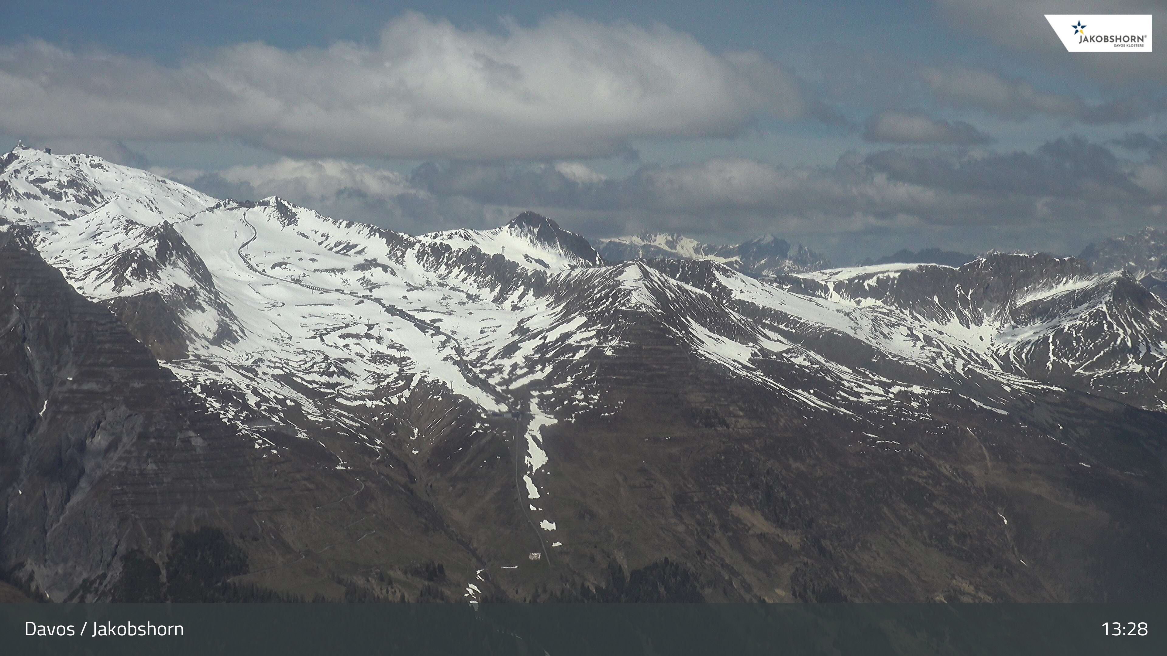 Davos: Platz - Jakobshorn, Blick Gipfel und