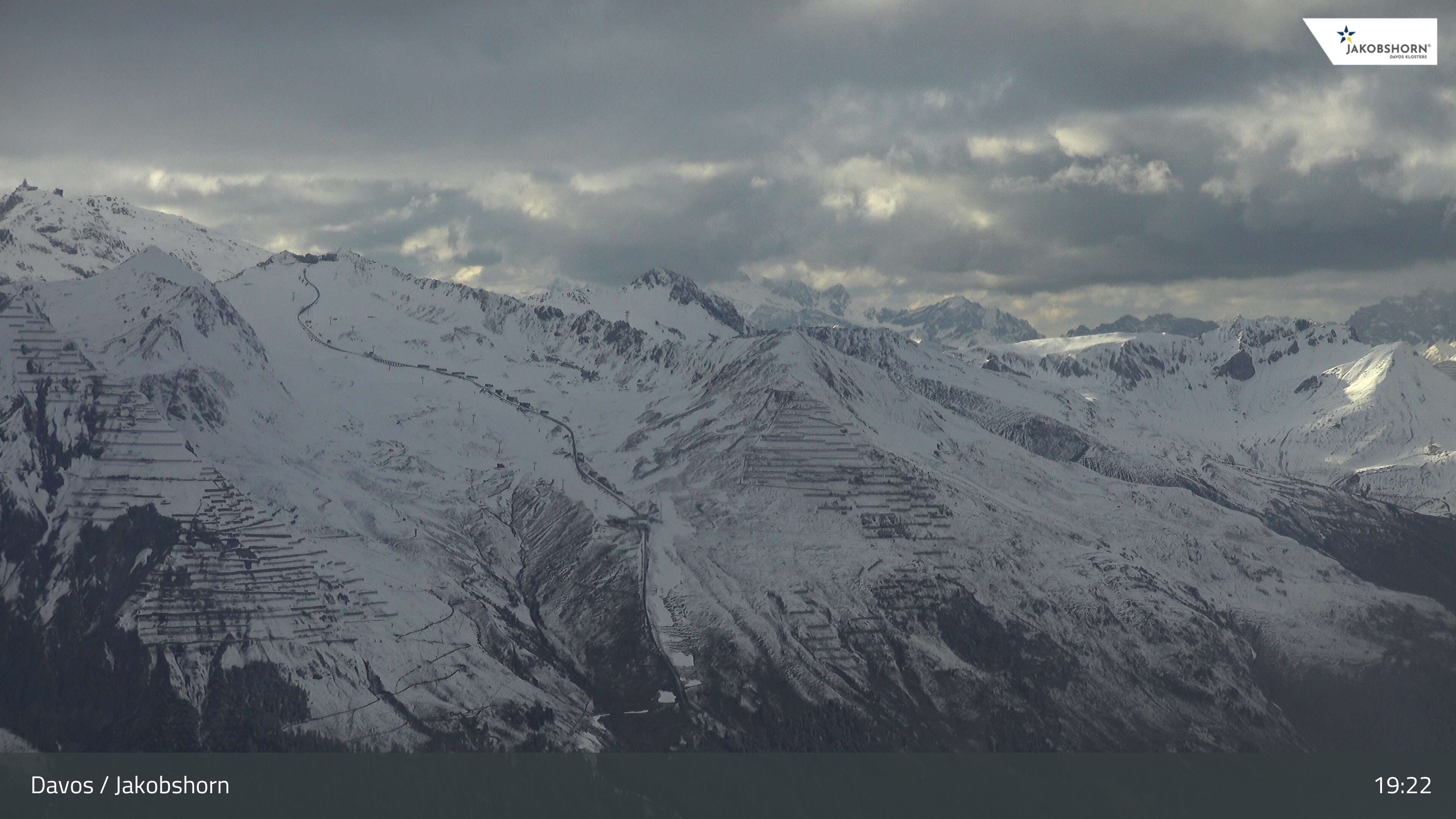 Davos: Platz - Jakobshorn, Blick Gipfel und