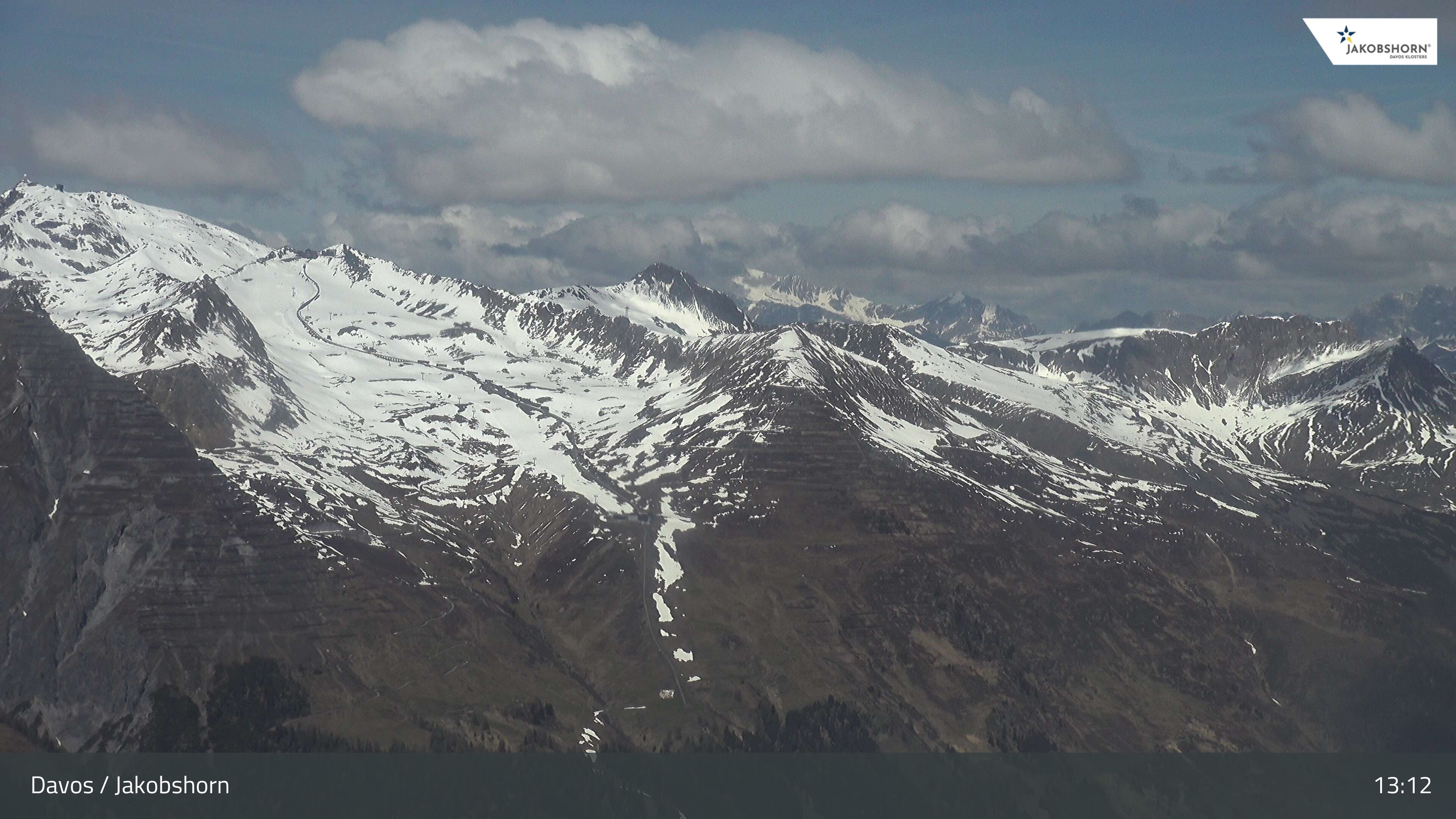 Davos: Platz - Jakobshorn, Blick Gipfel und