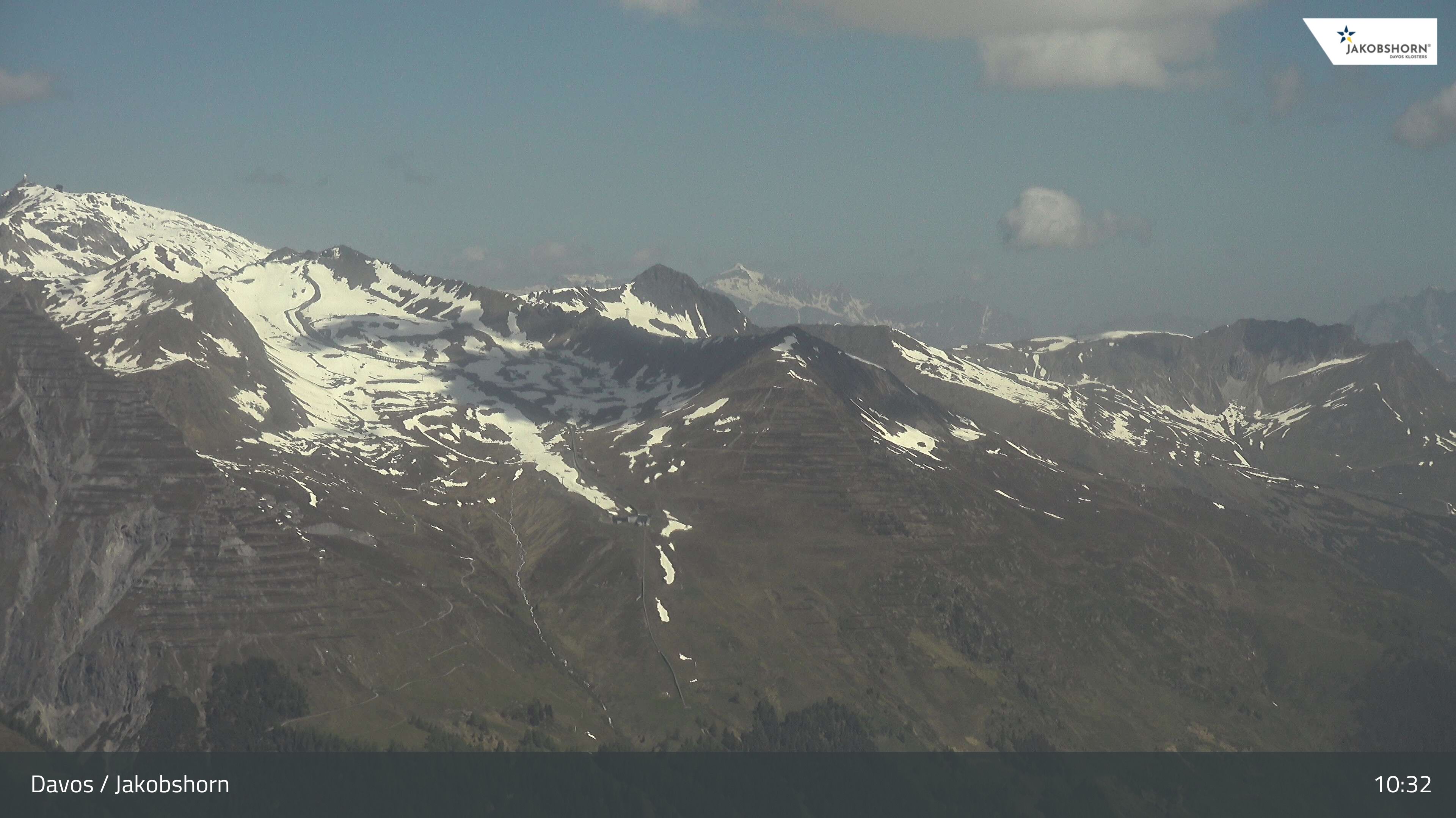 Davos: Platz - Jakobshorn, Blick Gipfel und